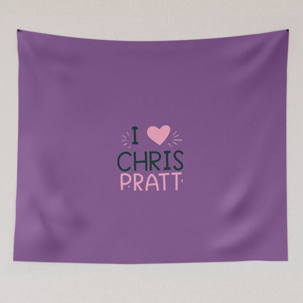 Item preview, I Love Chris Pratt designed and sold by Itsheartshop.