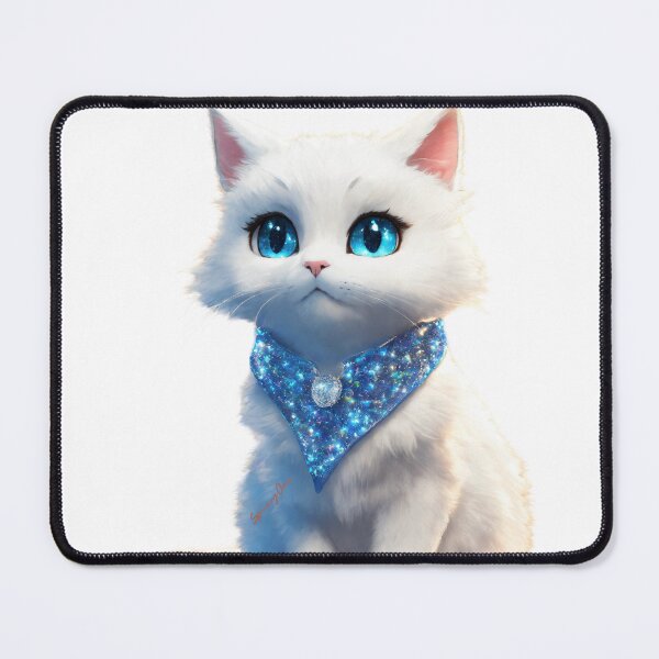 Item preview, Cat in White Cartoon character designed and sold by SpicyOne.