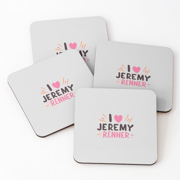 Aperçu de l'œuvre J'aime Jeremy Renner créée et vendue par Itsheartshop.