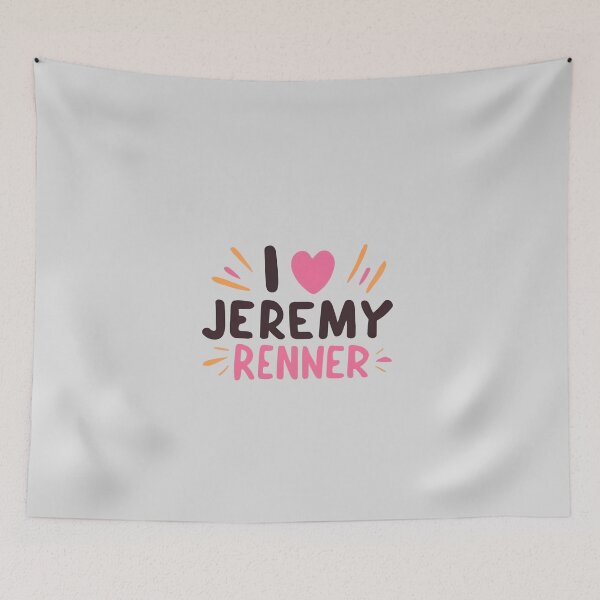 Item preview, I Love Jeremy Renner designed and sold by Itsheartshop.