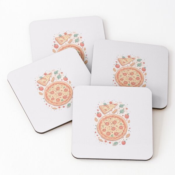 Item preview, Cute Pastel Pizza designed and sold by Itsheartshop.