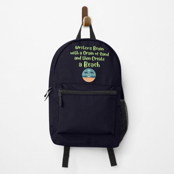 Item preview, Writers Begin with a Grain of Sand and the Create a beach designed and sold by JackFreestone.