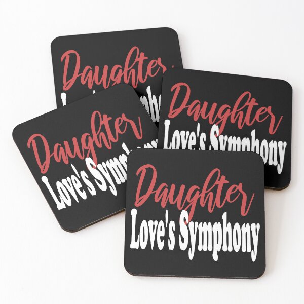 Item preview, Daughter Love's Symphony Design designed and sold by KansydMerch.