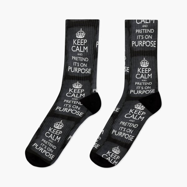 Item preview, Keep Calm And Pretend It's On Purpose designed and sold by PlanetMarker.