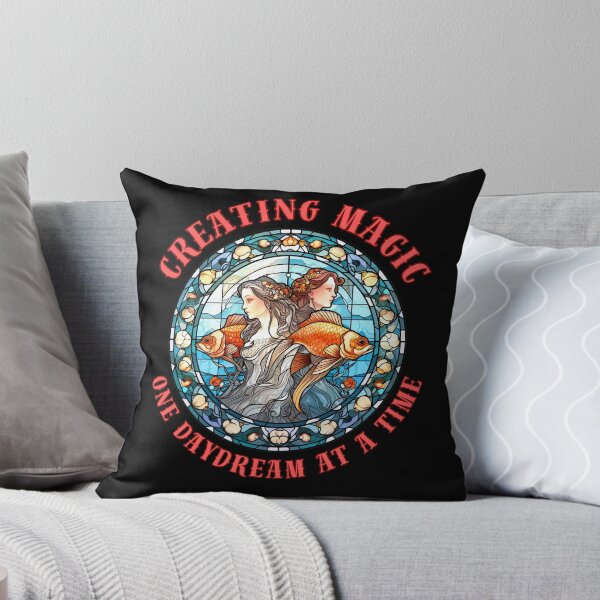 Item preview, Creating Magic, One Daydream At A Time. pisces astrology designed and sold by ZodiacWonders.