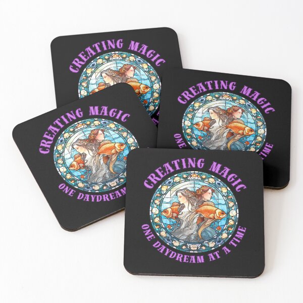 Item preview, Creating Magic, One Daydream At A Time. pisces horoscope designed and sold by ZodiacWonders.