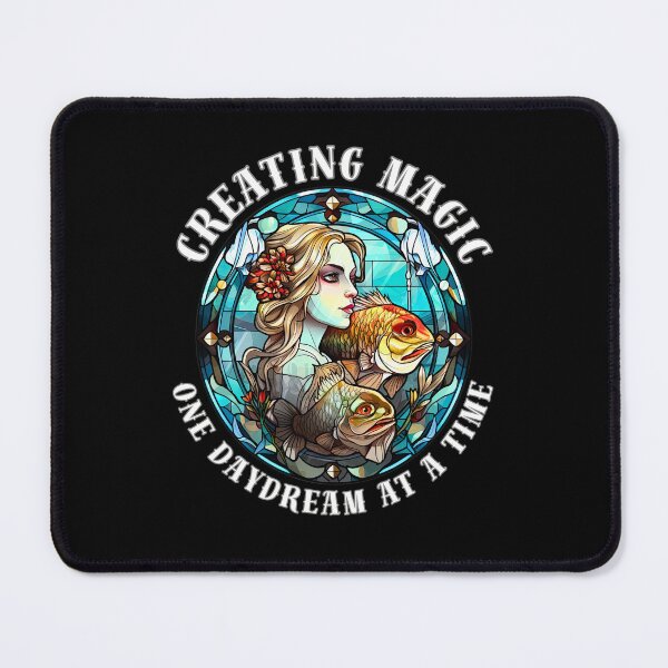 Item preview, Creating Magic, One Daydream At A Time. pisces symbol designed and sold by ZodiacWonders.