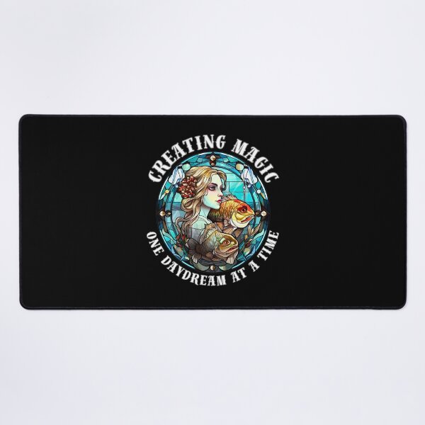 Item preview, Creating Magic, One Daydream At A Time. pisces symbol designed and sold by ZodiacWonders.