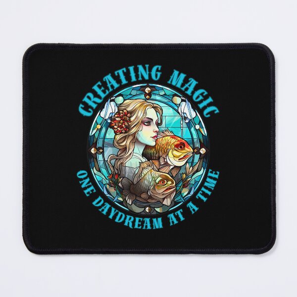 Item preview, Creating Magic, One Daydream At A Time. pisces quote designed and sold by ZodiacWonders.