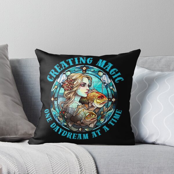 Item preview, Creating Magic, One Daydream At A Time. pisces quote designed and sold by ZodiacWonders.
