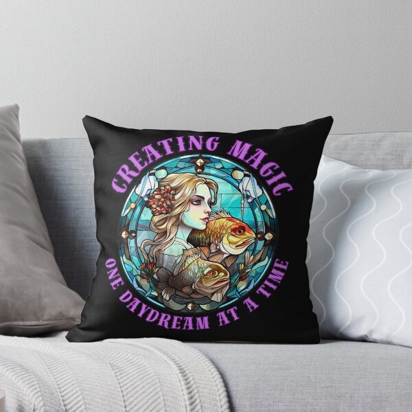 Item preview, Creating Magic, One Daydream At A Time. pisces personality designed and sold by ZodiacWonders.