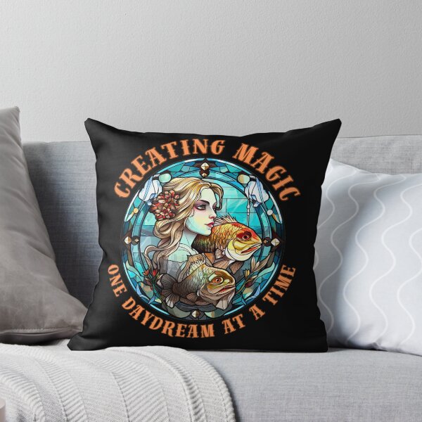 Item preview, Creating Magic, One Daydream At A Time. pisces march designed and sold by ZodiacWonders.