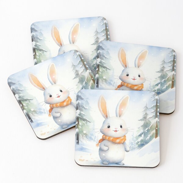 Item preview, Snowbound Bunny designed and sold by cute-animals99.