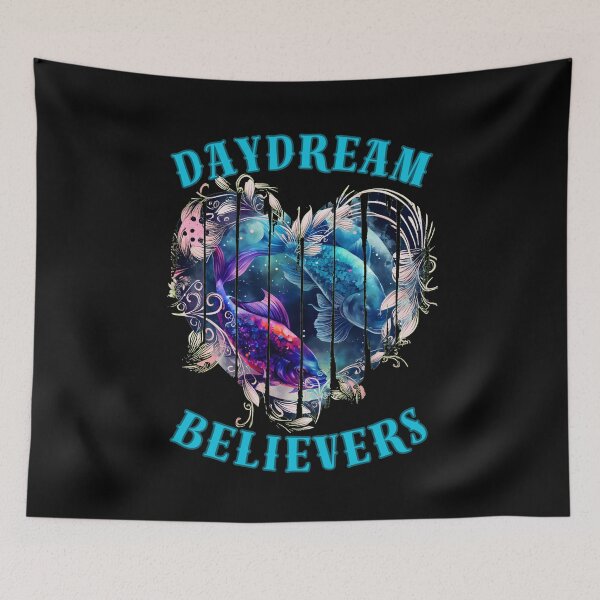 Item preview, Daydream Believers. pisces quote designed and sold by ZodiacWonders.