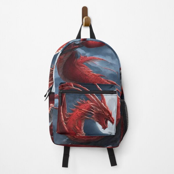 Item preview, Red Dragons Fighting in Moonlight gifts designed and sold by GoodStuff66.