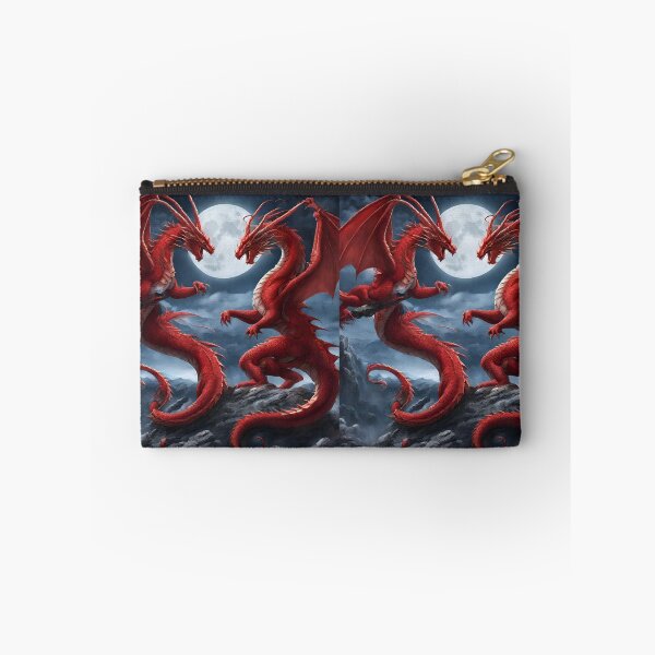 Item preview, Red Dragons Fighting in Moonlight gifts designed and sold by GoodStuff66.