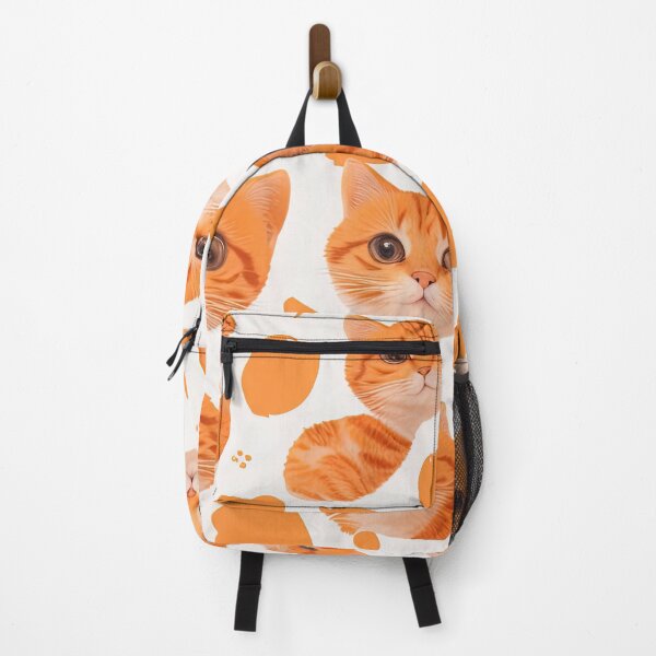Item preview, Cute orange cat pattern designed and sold by jojokrap-2023.