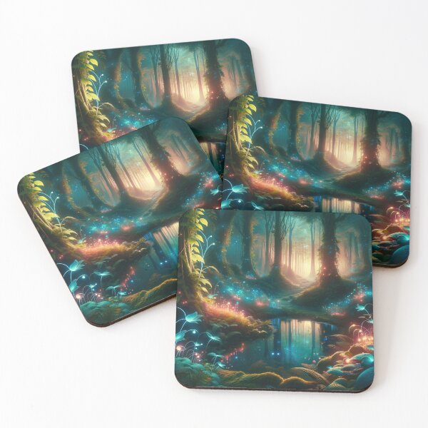 Item preview, Enchanted Glow: The Hidden Pond designed and sold by APARTAI EU.