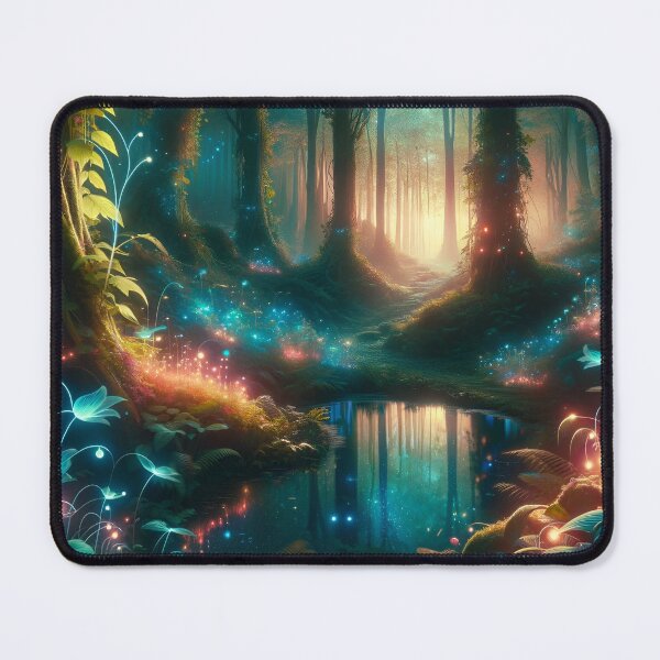 Item preview, Enchanted Glow: The Hidden Pond designed and sold by APARTAI EU.