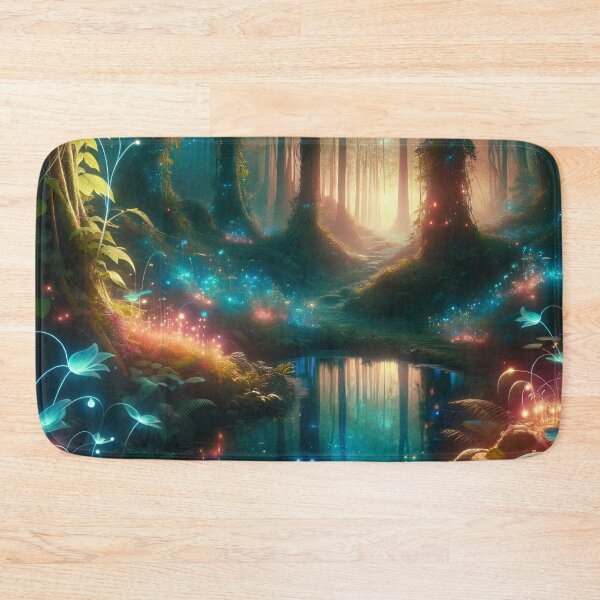 Item preview, Enchanted Glow: The Hidden Pond designed and sold by APARTAI EU.