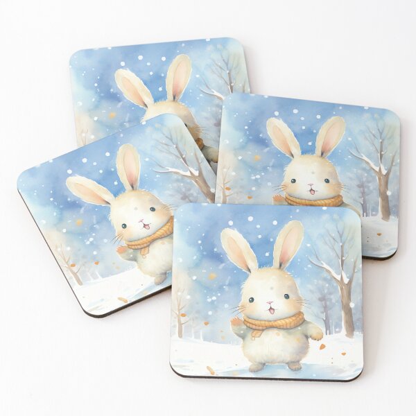 Item preview, Bouncing Bunny Bliss designed and sold by cute-animals99.