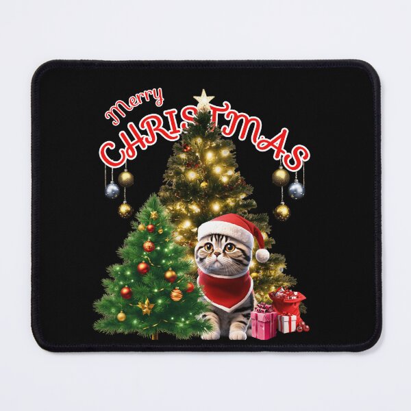 Item preview, Cute Cat Wishes: Merry Christmas Delight designed and sold by Designeking.