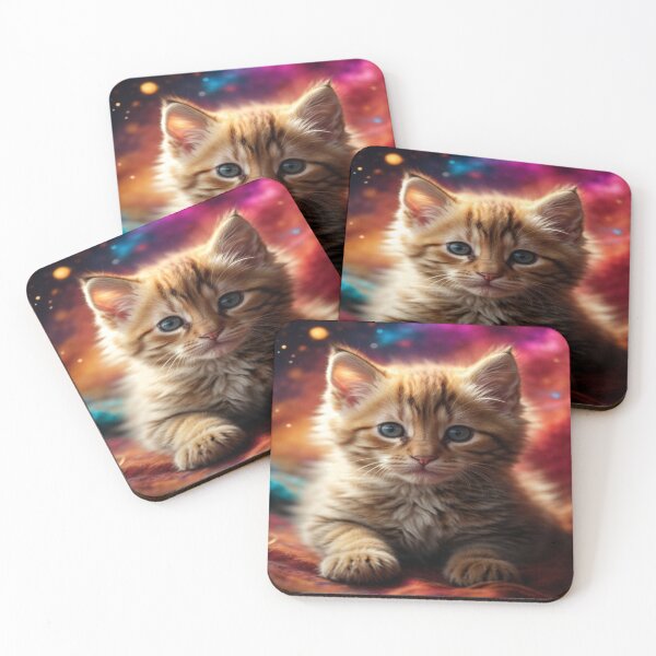 Item preview, Galactic Kitten designed and sold by Enchanting Art Vista.