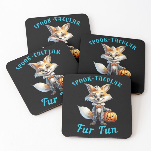 Item preview, Spook-Tacular Fur Fun. fox face designed and sold by FoxVibes.