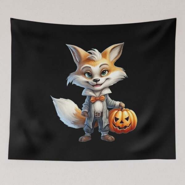 Item preview, Halloween Fox designed and sold by FoxVibes.