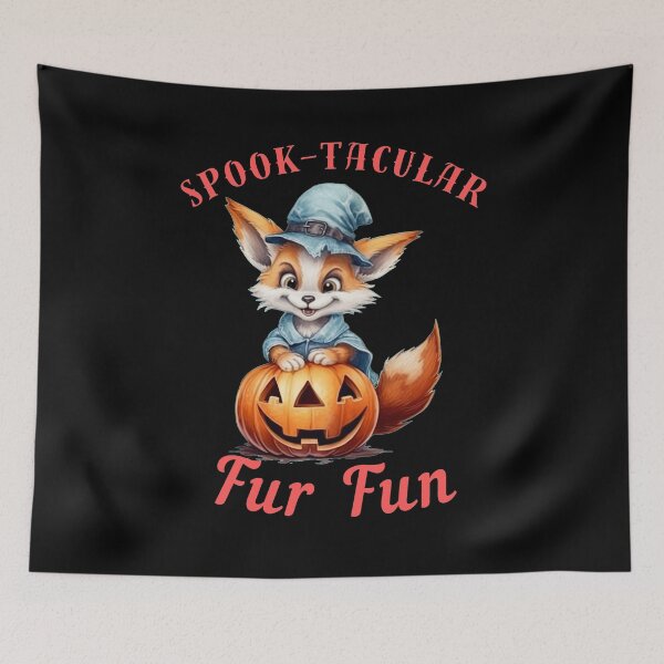 Artikelvorschau, Gruseliger Pelzspaß. Retro-Fuchs entworfen und verkauft von FoxVibes.