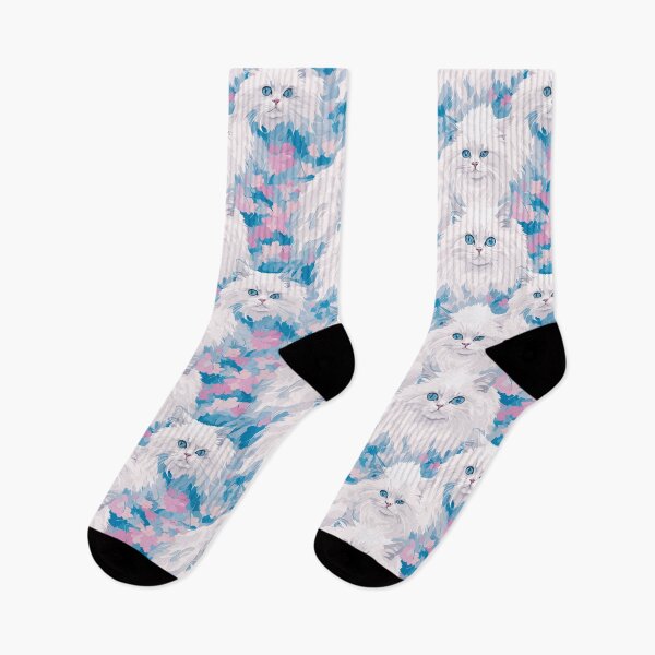 Item preview, Seamless Pattern cat watercolor paint designed and sold by UsDesignsArt.