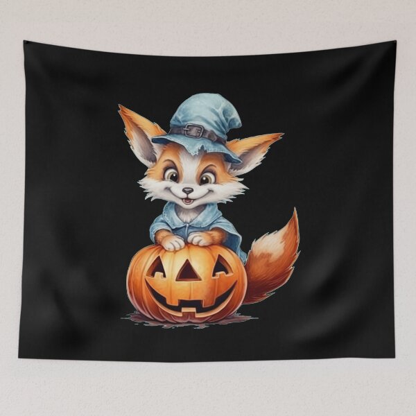 Item preview, Halloween Fox designed and sold by FoxVibes.