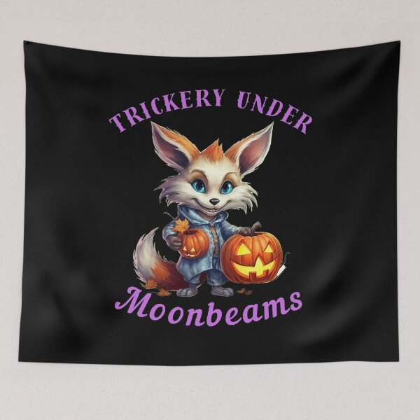 Item preview, Trickery Under Moonbeams. realistic fox designed and sold by FoxVibes.