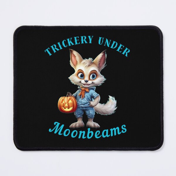 Item preview, Trickery Under Moonbeams. vintage fox designed and sold by FoxVibes.