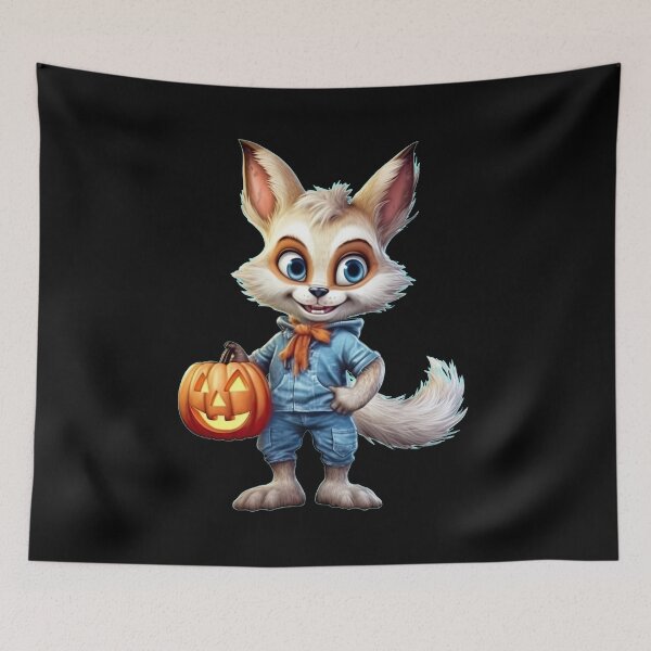 Item preview, Halloween Fox designed and sold by FoxVibes.