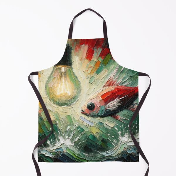 Item preview, Illuminated Swim: A Neo-Expressionist Vision designed and sold by artwaves.