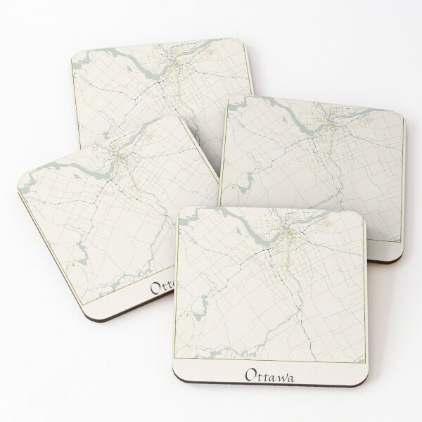 Item preview, Ottawa Canada Named City Map - Hand-Drawn designed and sold by StylishStacks.