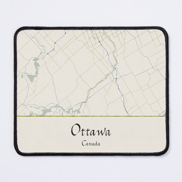 Item preview, Ottawa Canada Named City Map - Hand-Drawn designed and sold by StylishStacks.