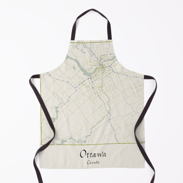 Item preview, Ottawa Canada Named City Map - Hand-Drawn designed and sold by StylishStacks.