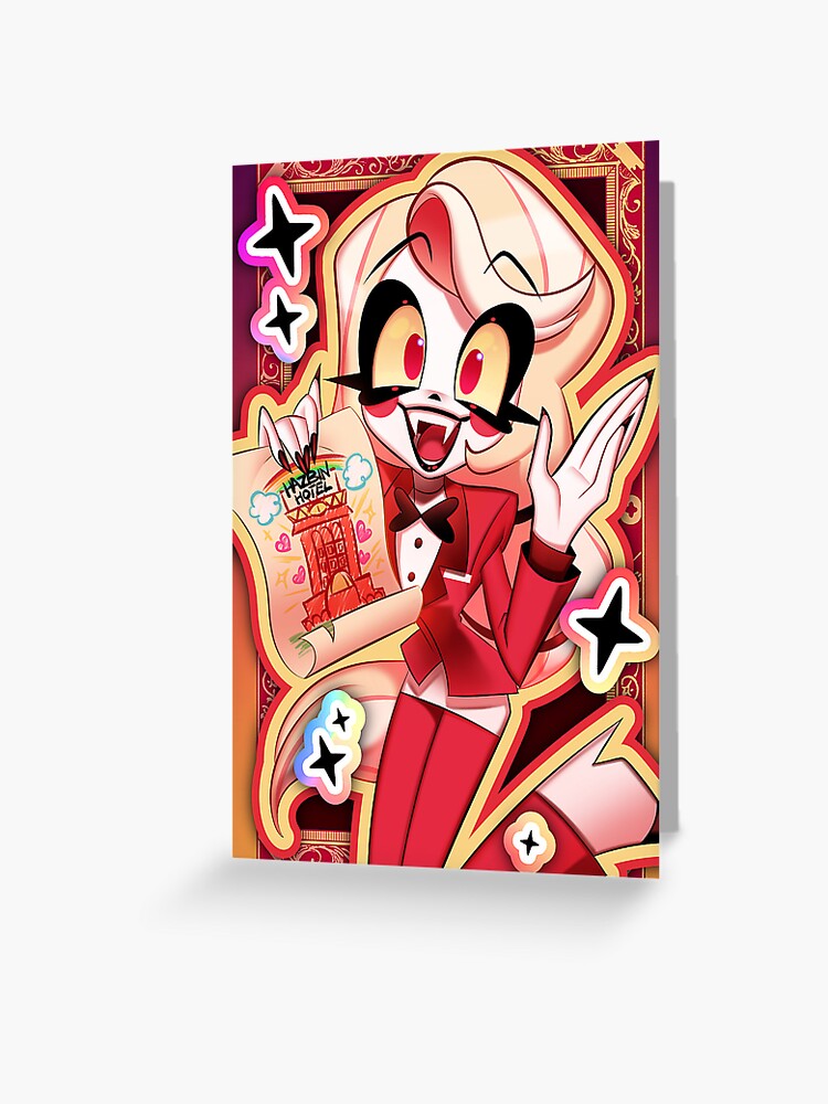 Hazbinhotel CHARLIE 8×10in サイン入りプリント Hazbin Hotel 1st Edition Charlie Morningstar 9/50 & Charlie's