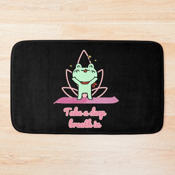 Item preview, Frog yoga take a deep breath in designed and sold by Mikusia.