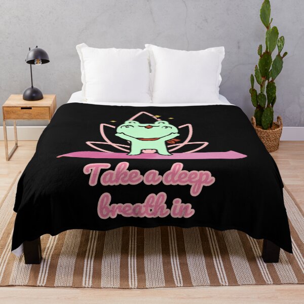 Item preview, Frog yoga take a deep breath in designed and sold by Mikusia.