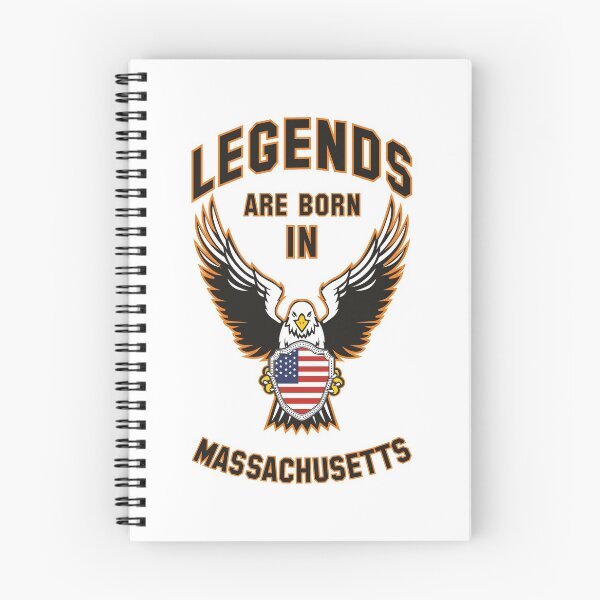Item preview, Legends are born in Massachusetts designed and sold by beloknet.