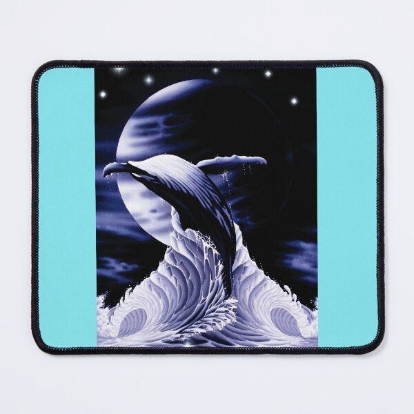 Item preview, speedlineart, whale moon designed and sold by speedlineart.