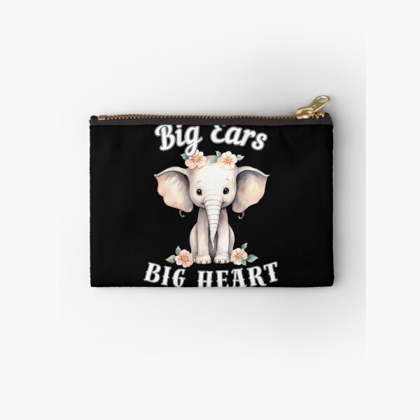 Item preview, Big Ears, Big Heart designed and sold by ElephantVibes.
