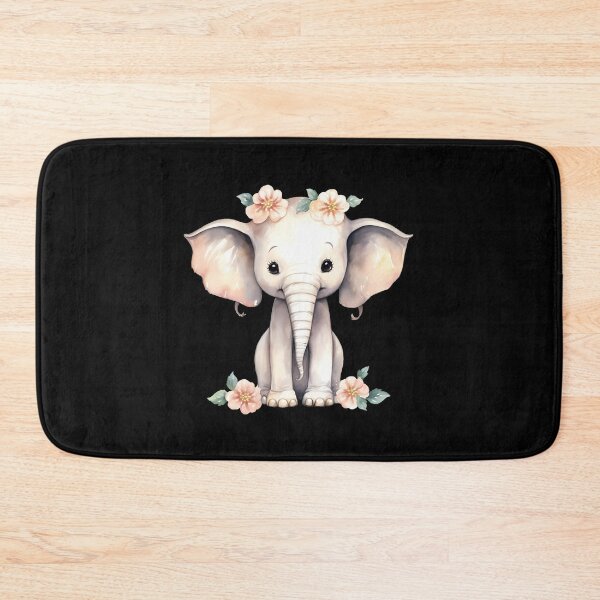 Item preview, Flower Elephant designed and sold by ElephantVibes.