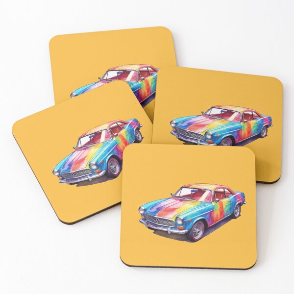 Item preview, Colorful Rainbow Car Design designed and sold by Bilisik.