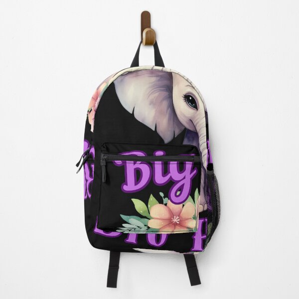 Item preview, Big Ears, Big Heart. elephant quote designed and sold by ElephantVibes.