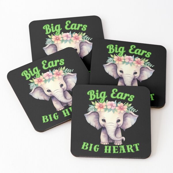 Item preview, Orejas grandes, corazón grande. elefante flor designed and sold by ElephantVibes.