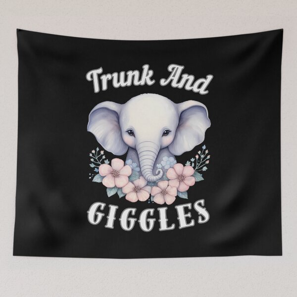 Item preview, Trunk And Giggles designed and sold by ElephantVibes.